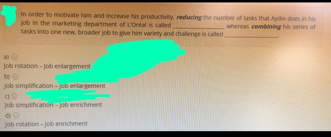 In order to motivate him and increase his