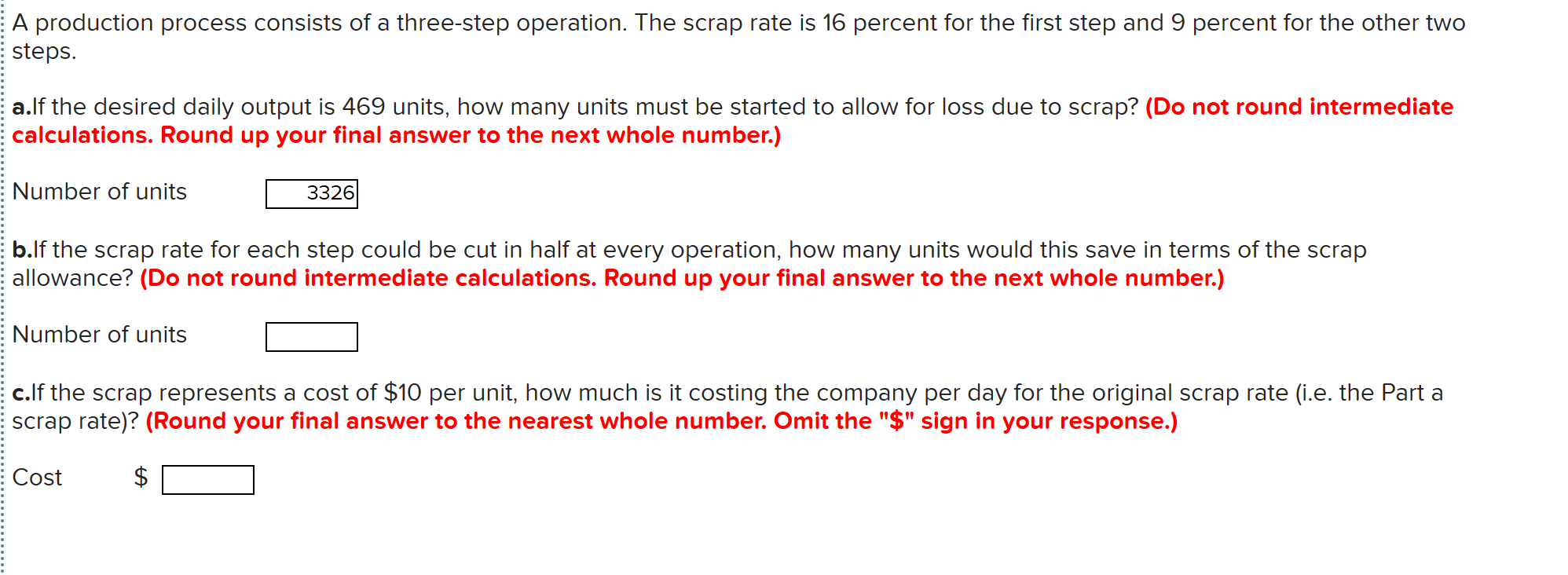 I need help with the attached question A