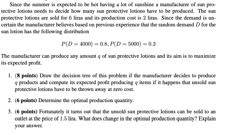 Since the summer is expected to be hot having a