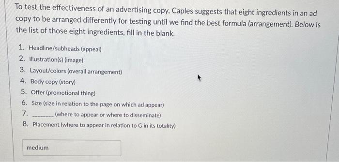 In "Finding the Right Appeal," Caples first