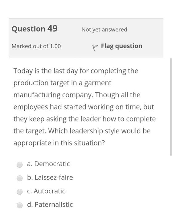 JUST NEED OPTION no need explain NO need for