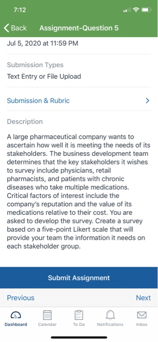 7:12 < Back Assignment-Question 5 Jul 5, 2020 at