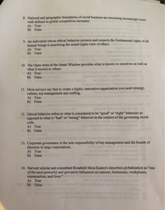 1. Evidence based management involves making