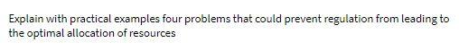 Explain with practical examples four problems