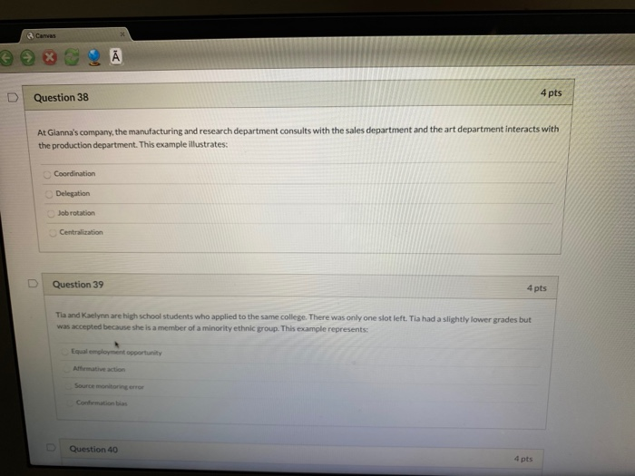 do all please Question 30 4 pts Preston is a high