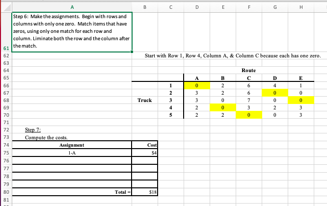 3. Assign trucks to delivery routes so that total