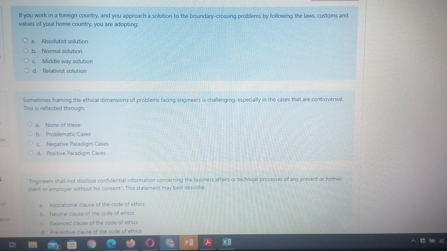 If you work in a foreign country, and you