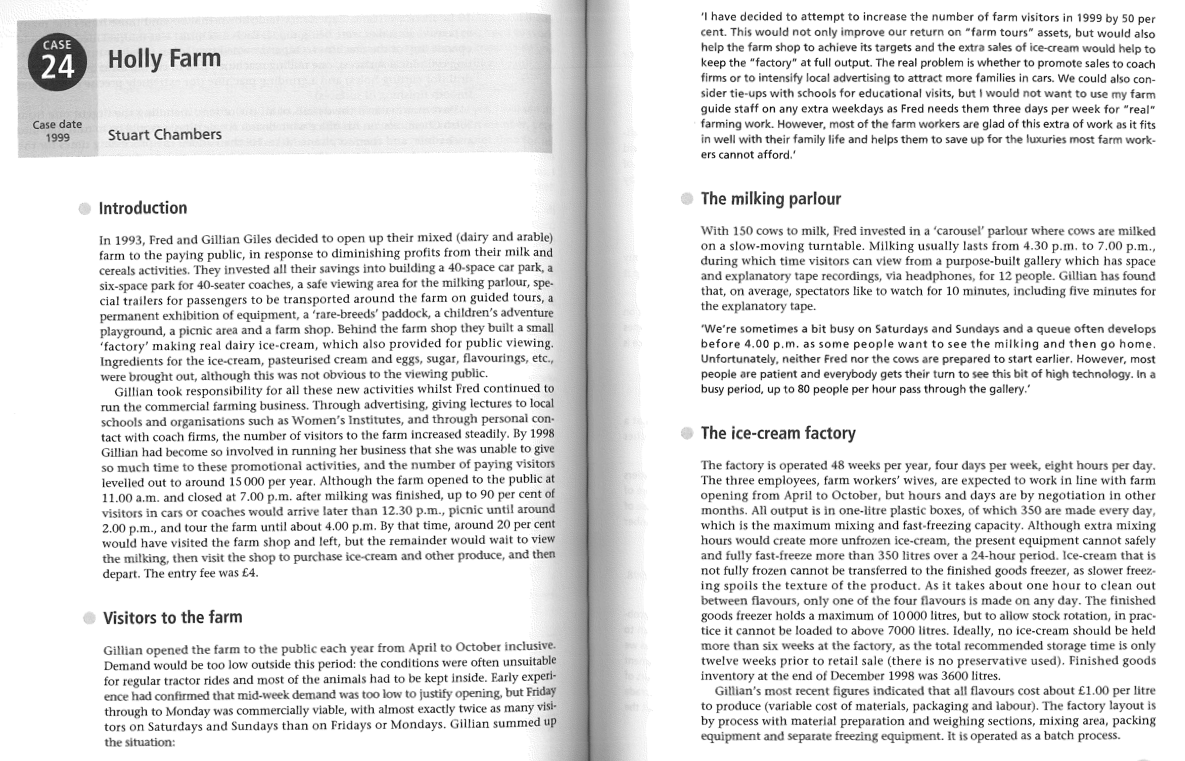 Question: 1. What are the issues that Gillian