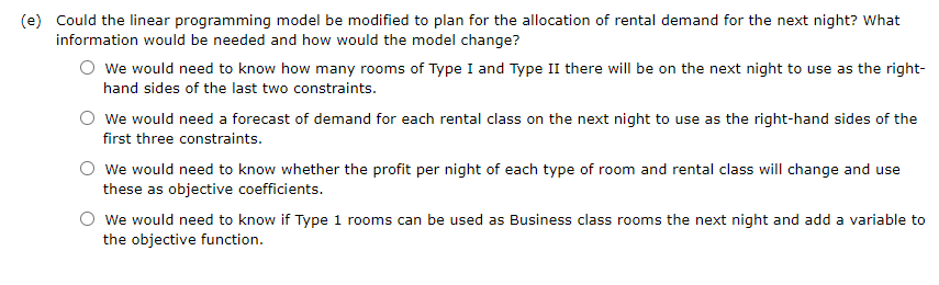Module 2 Q4 Round Tree Manor is a hotel that