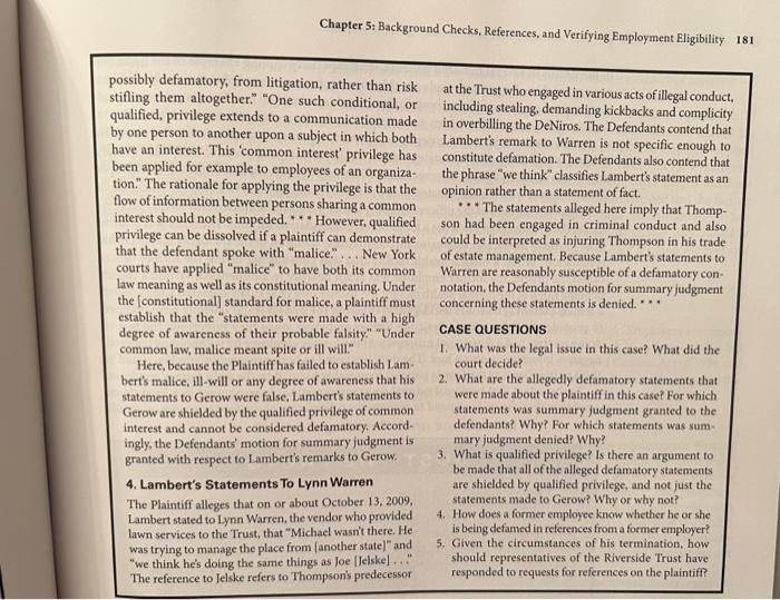 Please assist with case questions 1-5 with