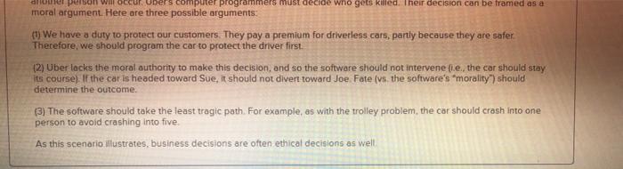 A A Modern Day Trolley Problem This activity is