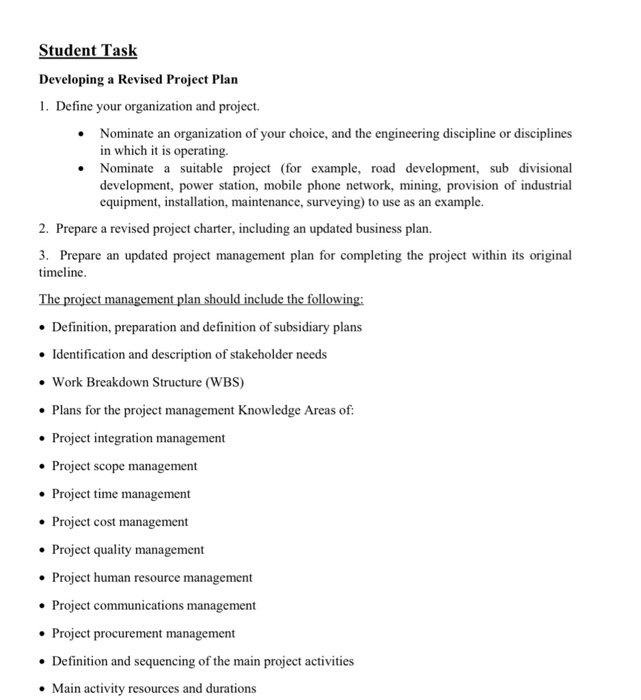 Project Idea: Developing a Revised Project