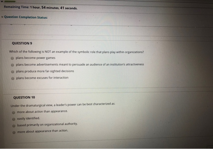 Remaining Time: 1 hour, 54 minutes, 41 seconds.