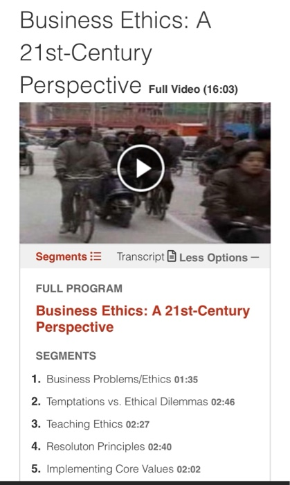 1) Explain your one or two key takeaways from the