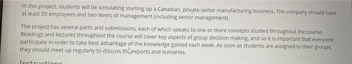 In this project, students will be simulating