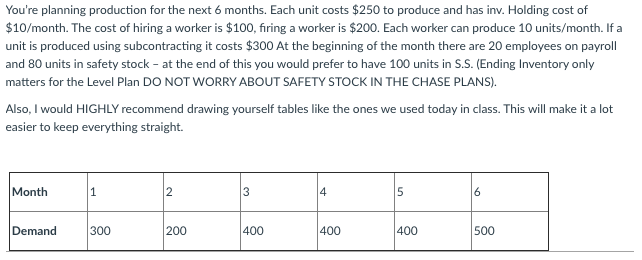 Please show all your work and how you got each