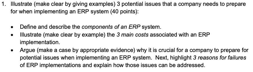 1. Illustrate (make clear by giving examples) 3