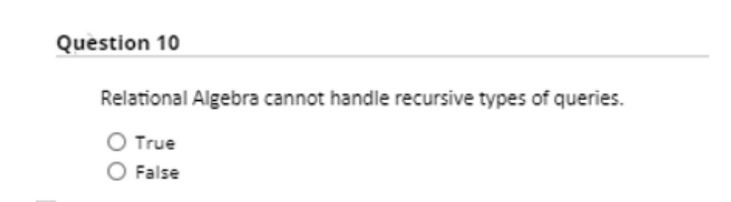 Design Of Database System Course Question 10