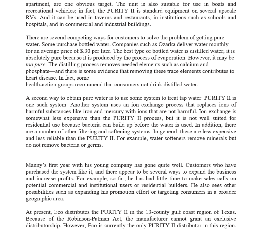 Please answer the following case study according