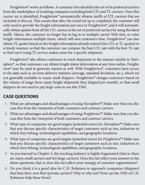 Do you think it is a good idea for C.H. Robinson