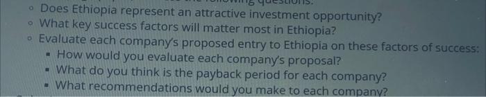 please answer the third question with the bullet