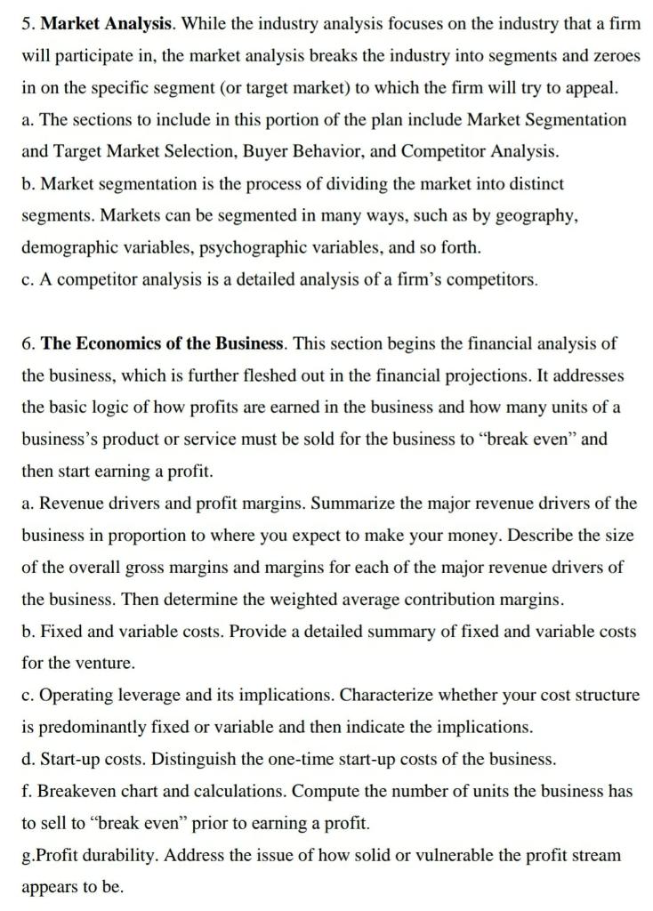 Read full question point then give answers Do