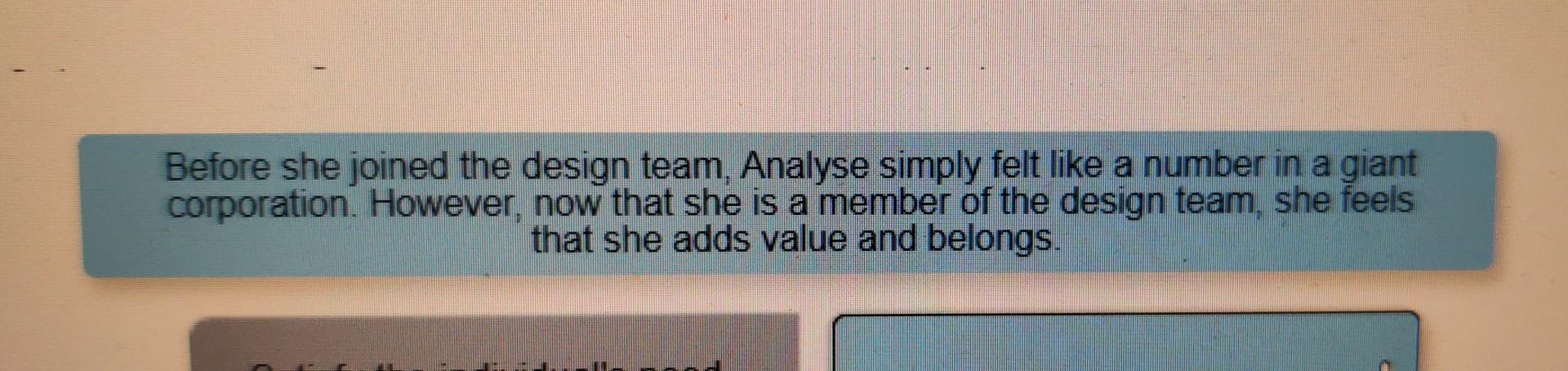 Frequently, individuals either join or are