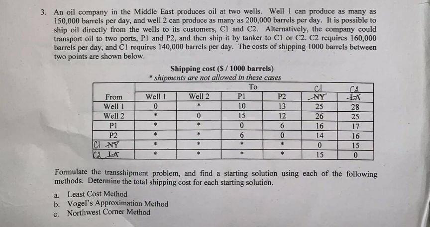 please solve manually and show full solution 3.