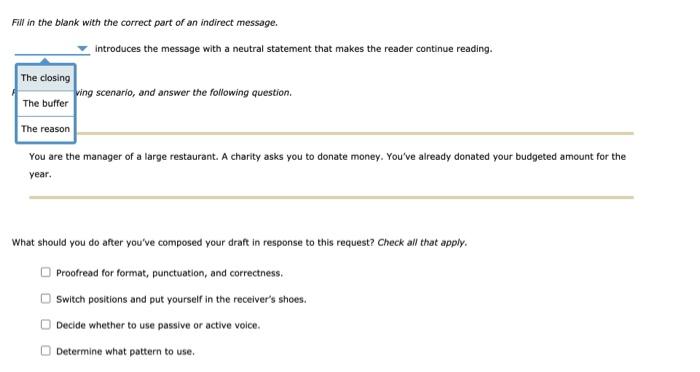 3. Composing Effective Negative Messages Use the