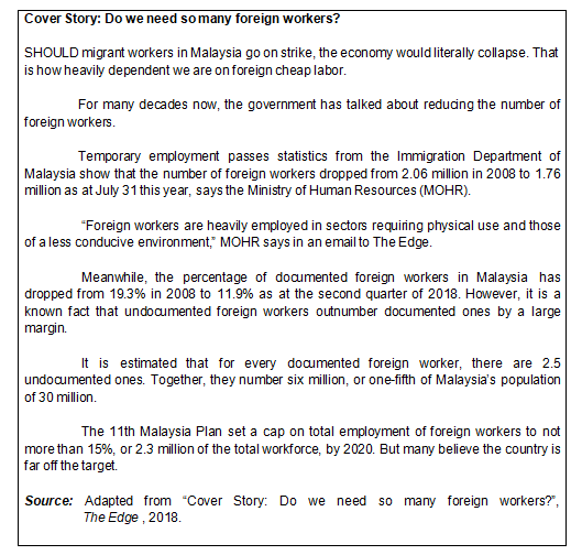 Discuss FIVE (5) contributions of foreign direct