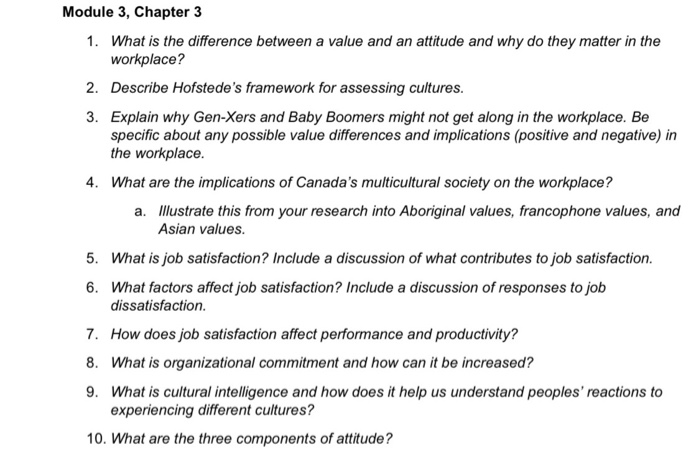 Module 3, Chapter 3 1. What is the difference