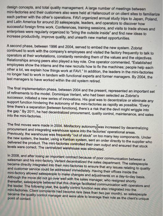 after reading the case please answer those