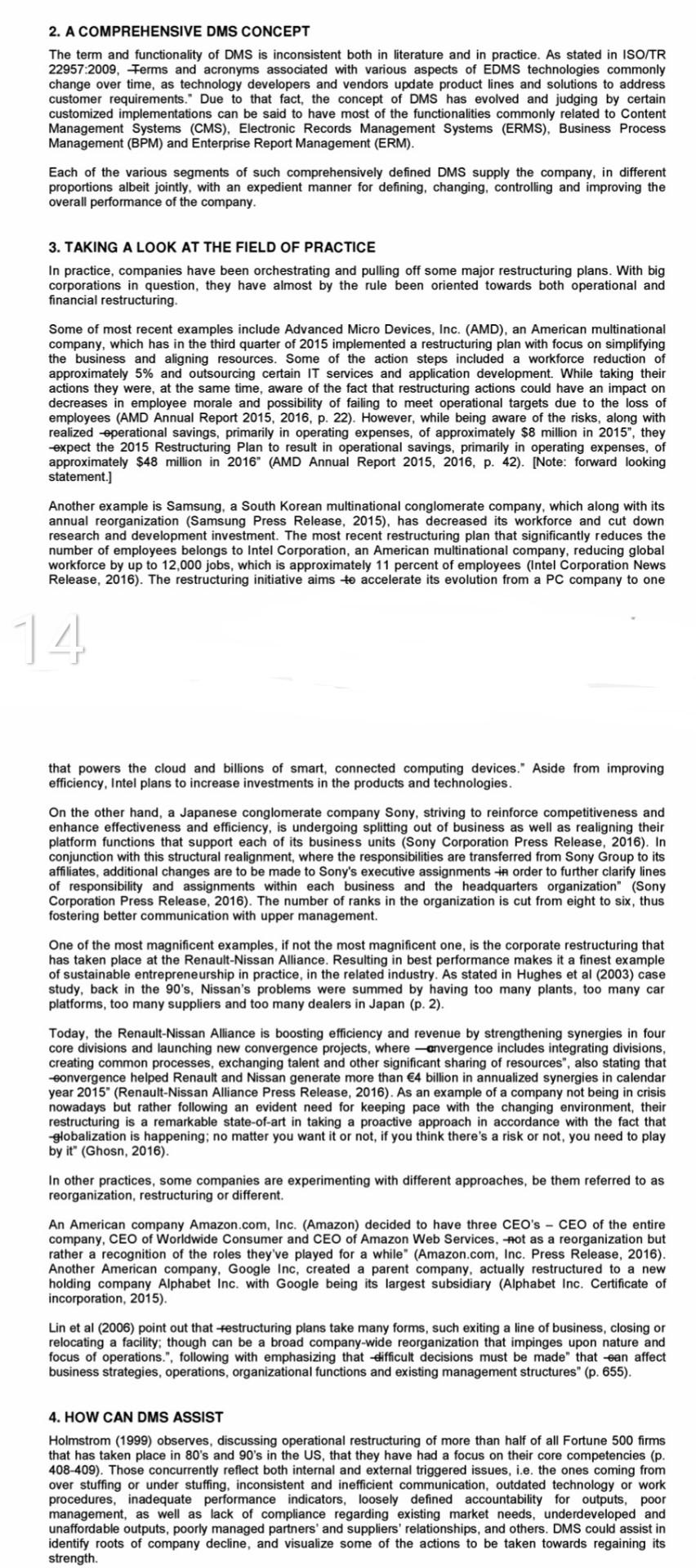 Read the above study and give summary conclusions