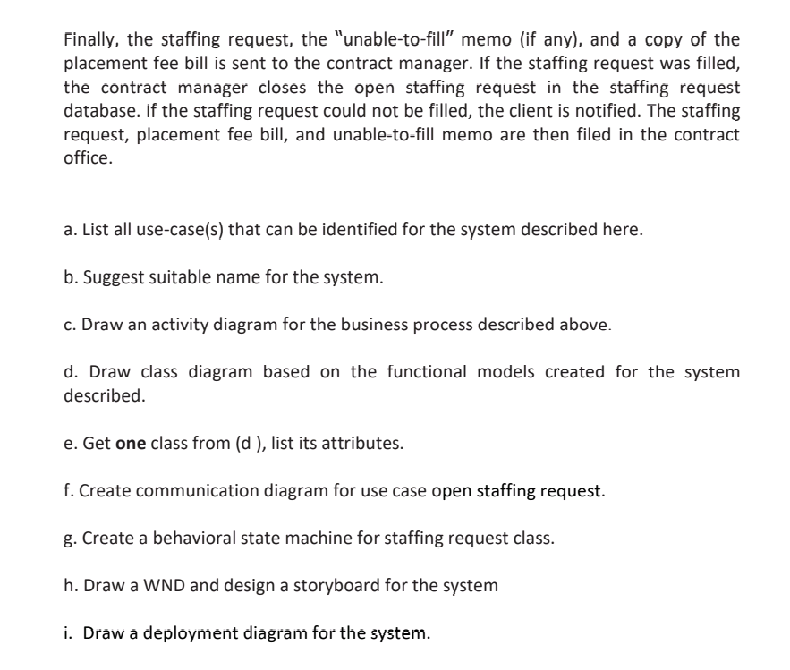 Answer all questions based on the following case