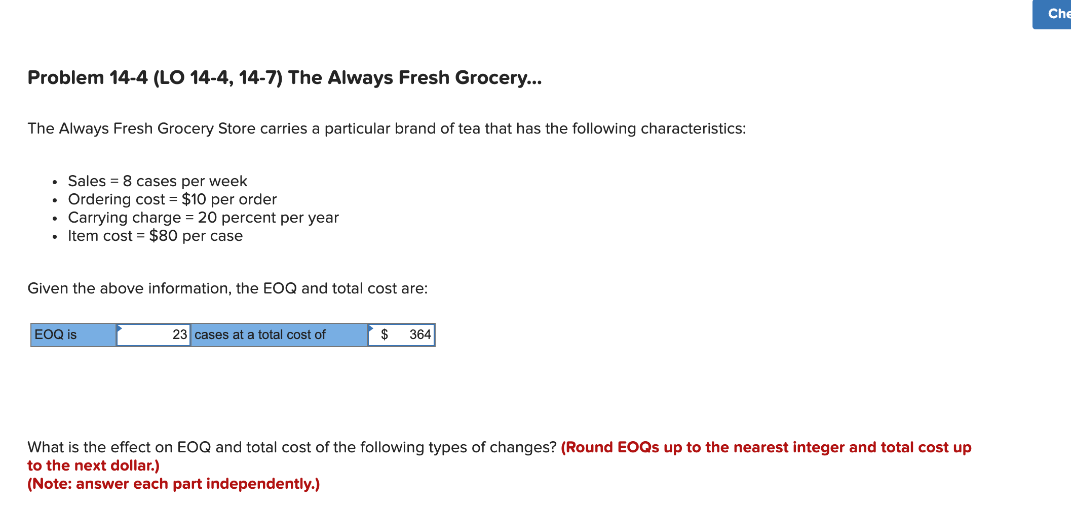 Everything I have is correct just nothing is