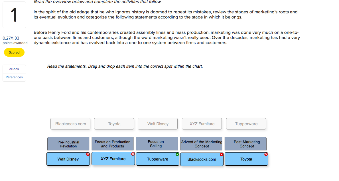 Read the overview below and complete the