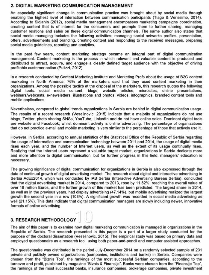 Read the above study and give summary conclusions