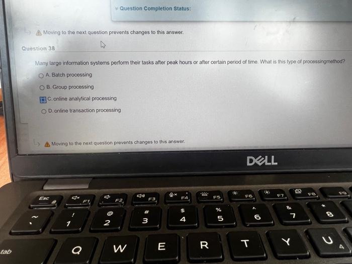 Remaining Time: 35 minutes, 45 seconds Question