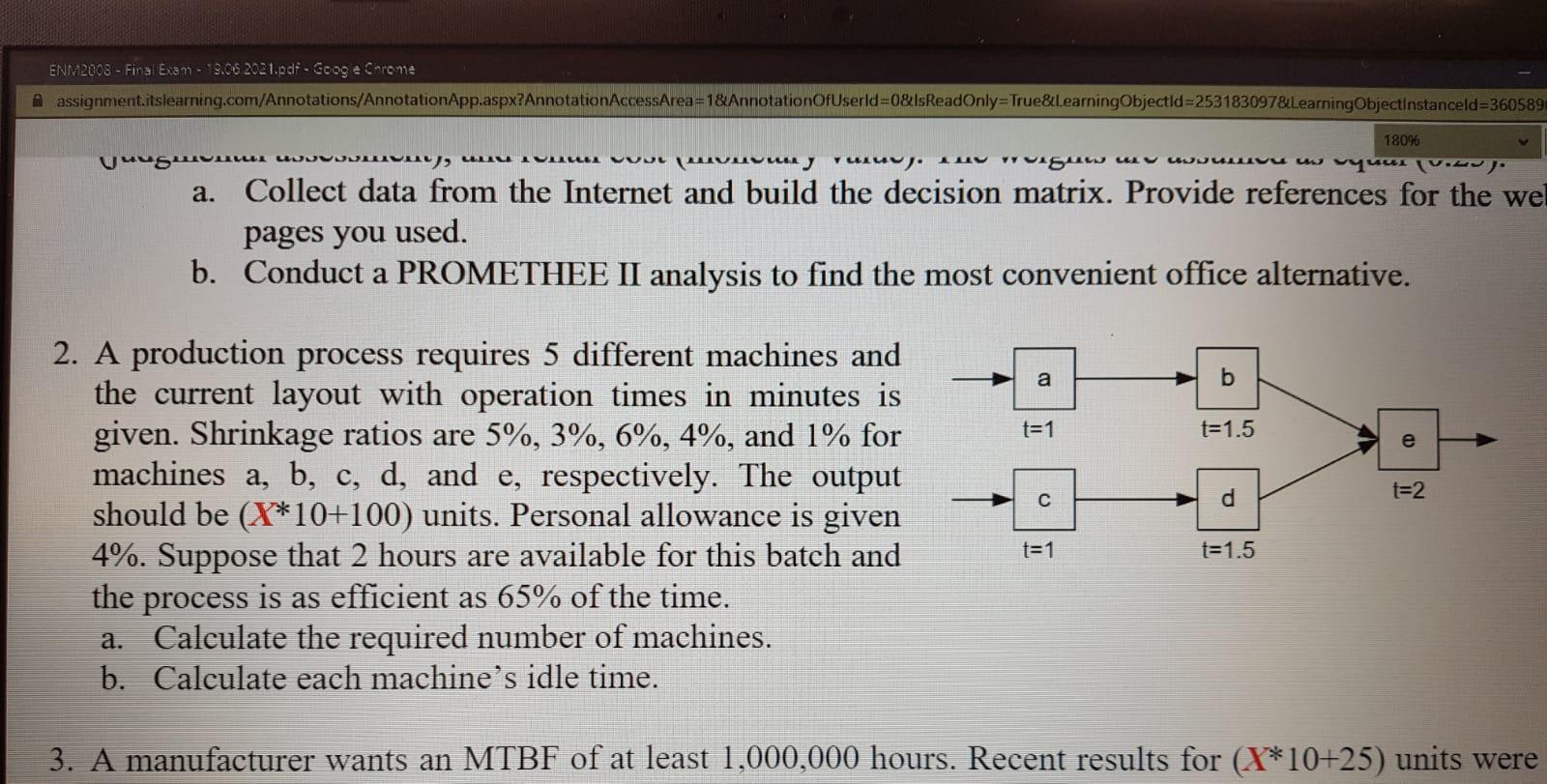 (x=3)OUTPUT IS 130. only question number 2