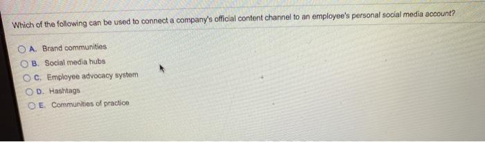 Which of the following can be used to connect a