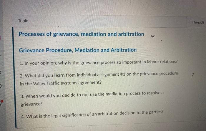 dont answer 2 part please answer 1,2 and 4 Topic