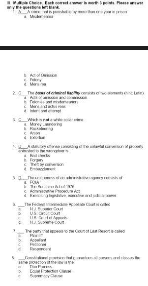 d Commerce Clause 9. A Stare Decisis is Let the
