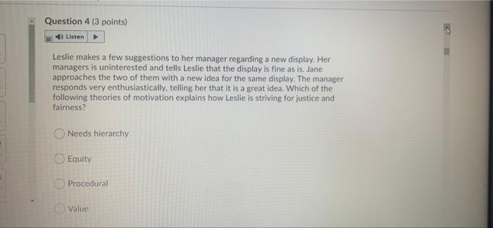 need this quick will like Question 3 (3 points)