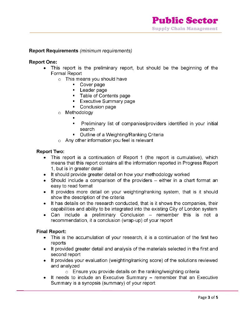 Public Sector Supply Chain Management 2022 -