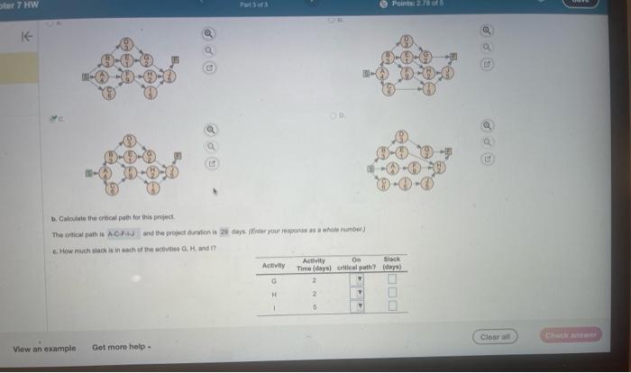 I need help with C please! Explation and work