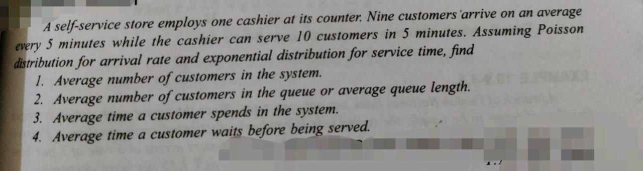 Operations Management A self-service store