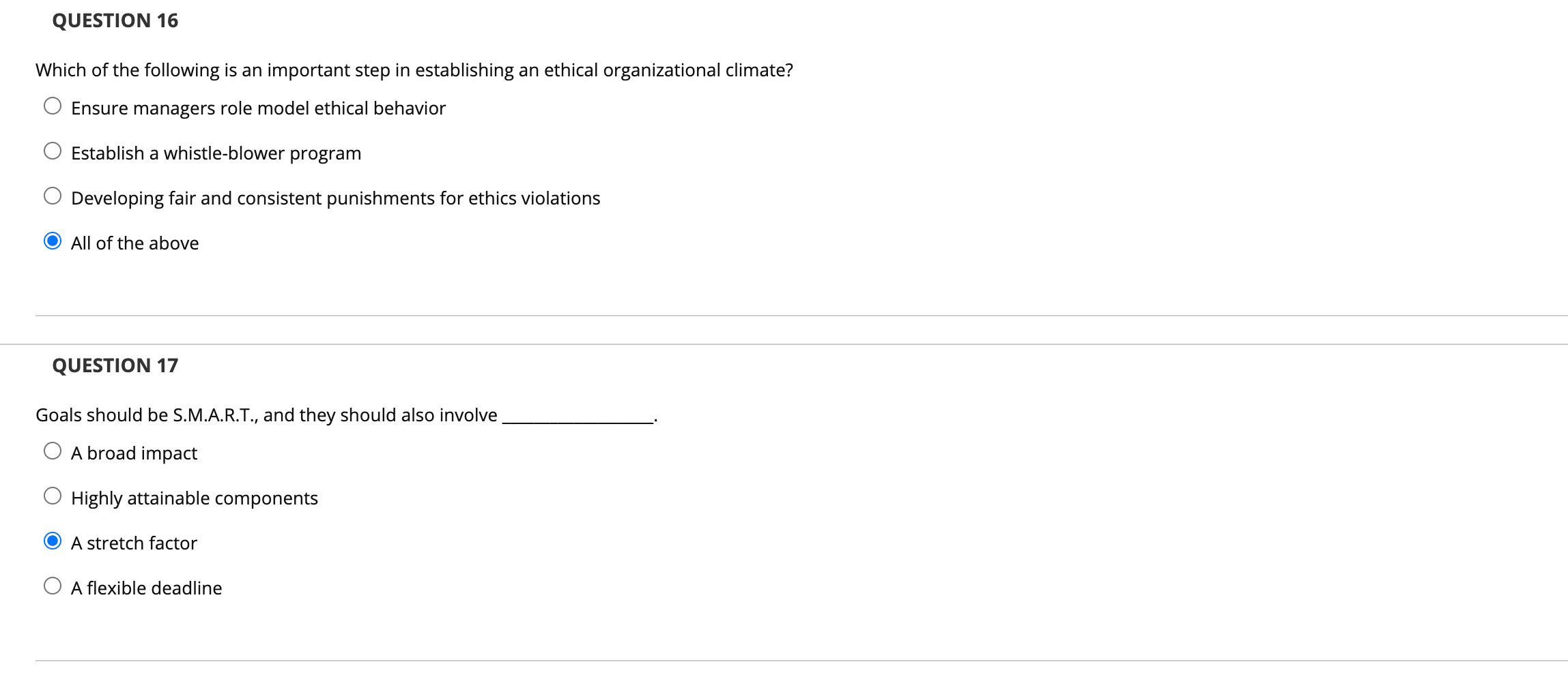 Just need to confirm my answers are correct!