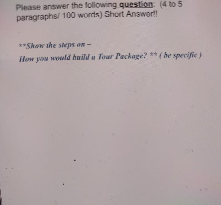 Please answer the following question: (4 to 5