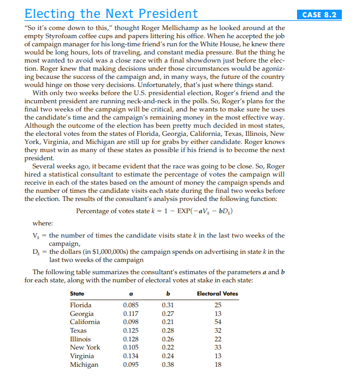 Solve using Solver in excel the maximum amt of