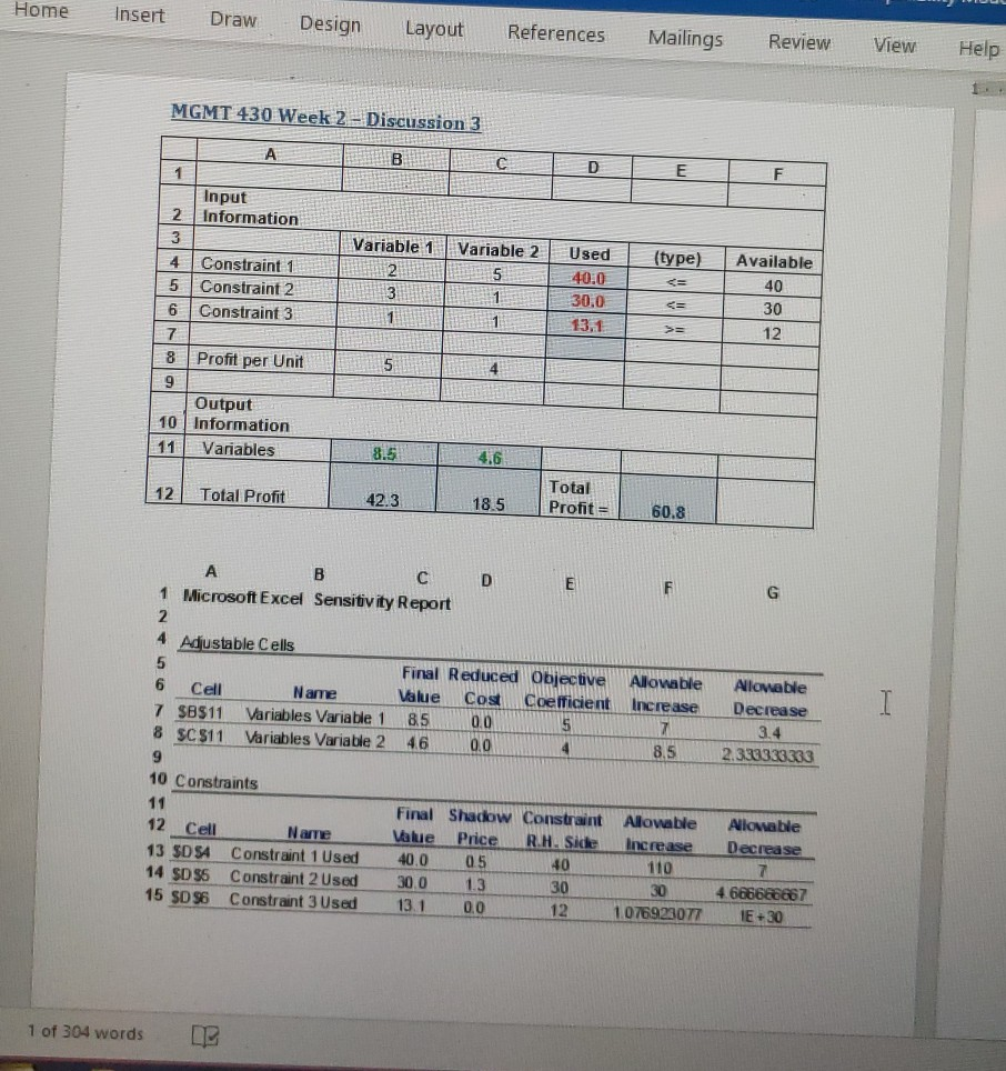 Home Insert Draw Design Layout References